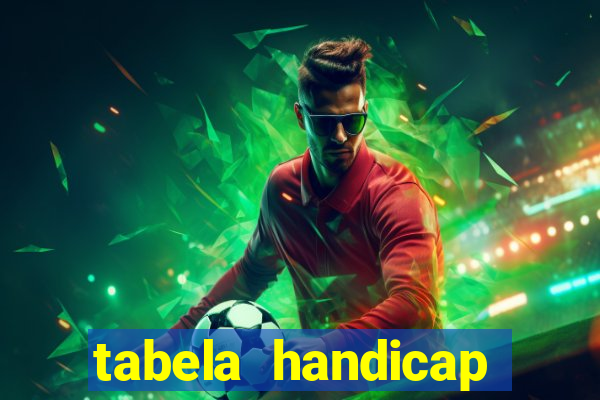 tabela handicap asiatico escanteios